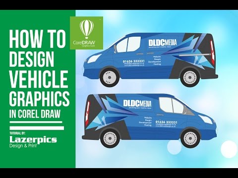 How To Design Vehicle Graphics using Corel Draw & Impact Vehicle Library