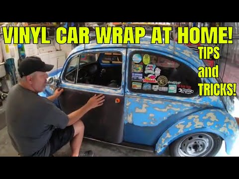 DIY How To – Vinyl Car Wrap At Home!