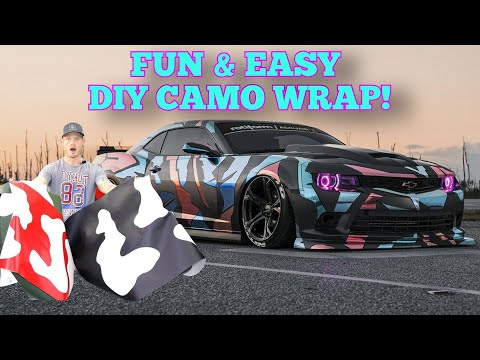 Easy & Fun DIY Camo Wrap