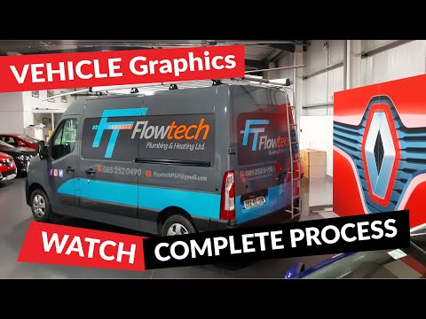 Vehicle Graphics. Watch full process from design to installation